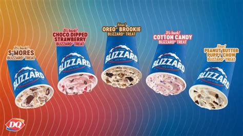 dairy queen blizzard brands.